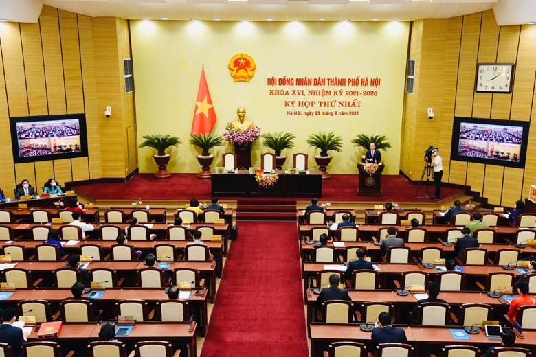 Hôm nay 23 6  Bầu các chức danh chủ chốt HĐND, UBND TP Hà Nội nhiệm kỳ 2021-2026